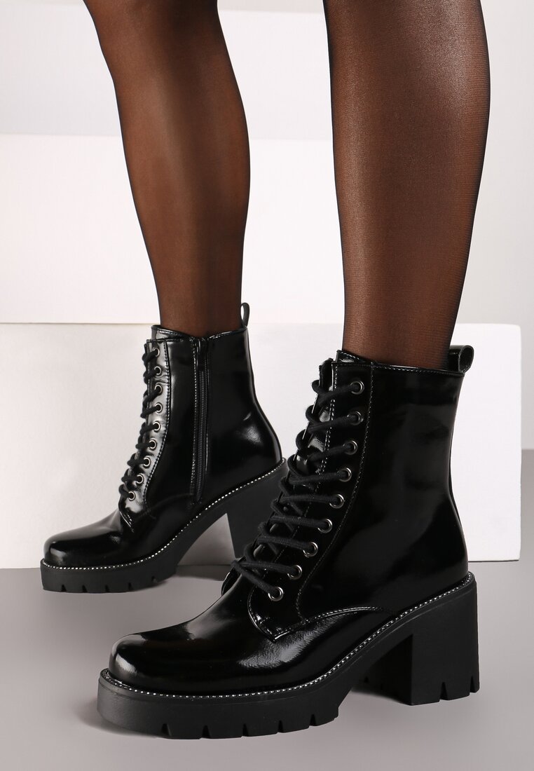 Botine Belanora Negre