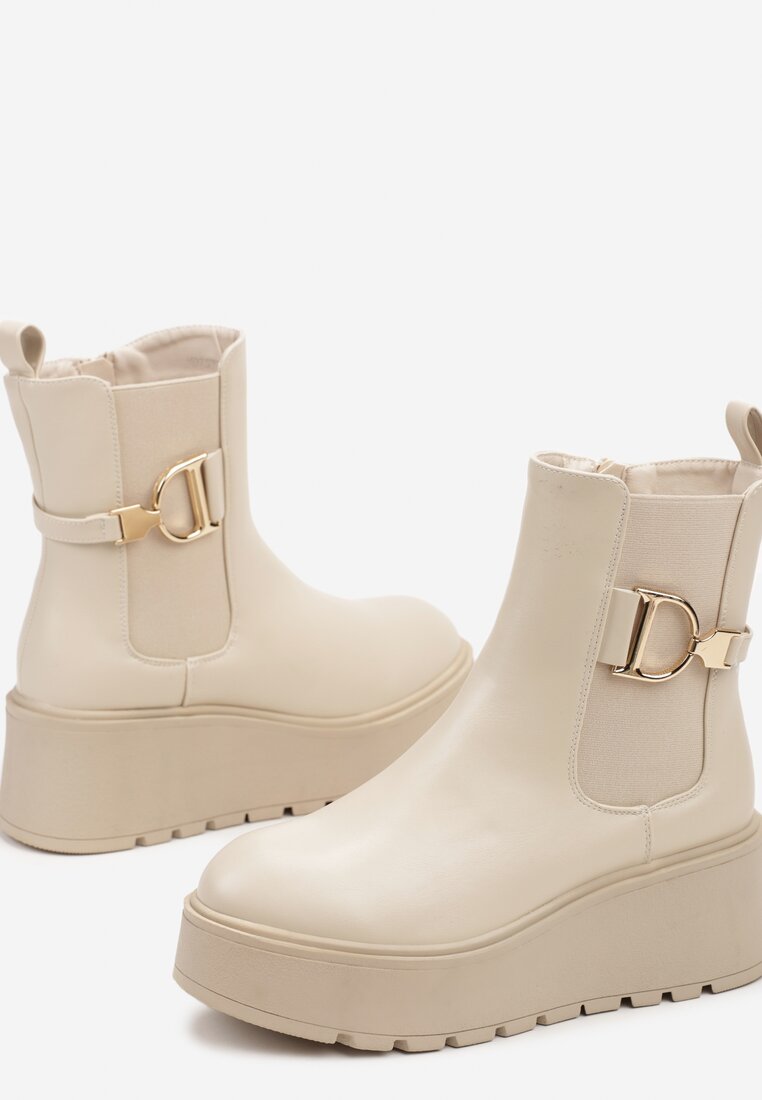 Botine Belienne Bej