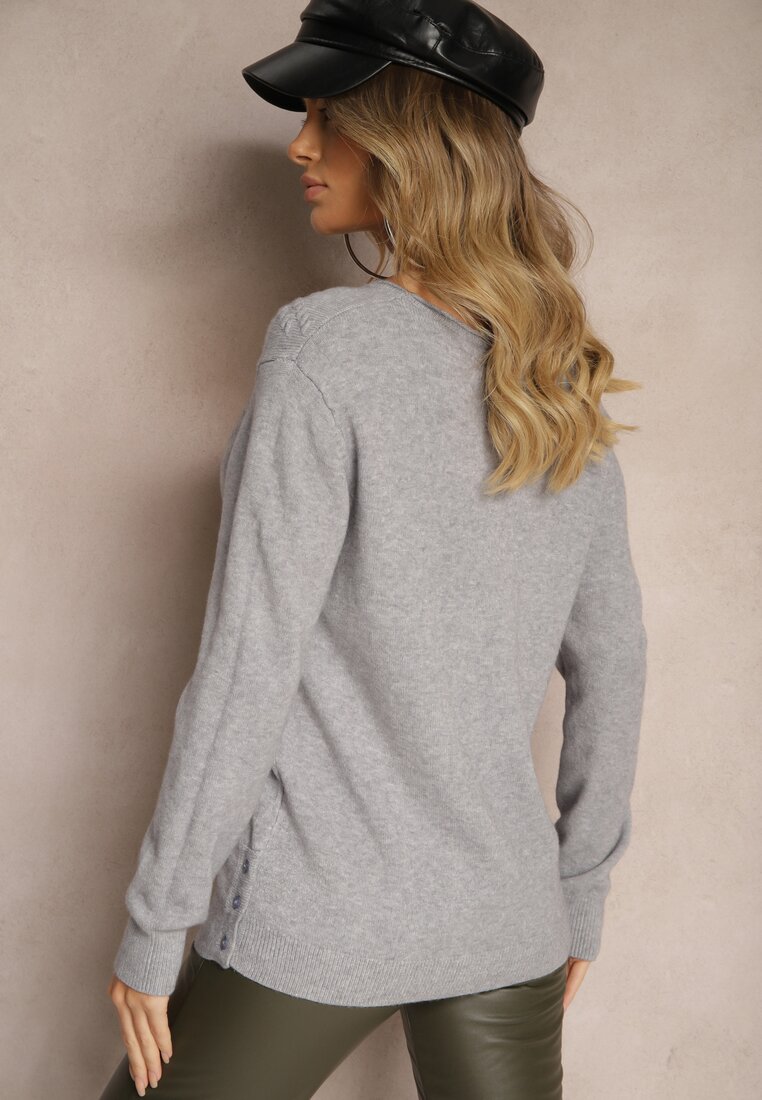 Pulover Melornia Gri