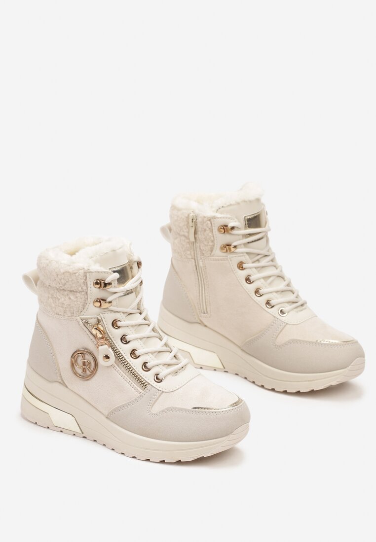 Sneakers Sinelara Bej