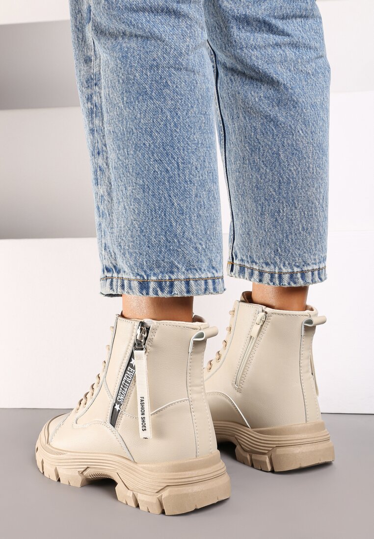 Botine Linicia Bej