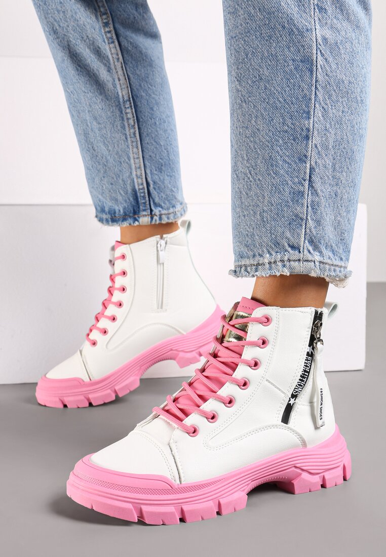 Botine Linicia Fucsia