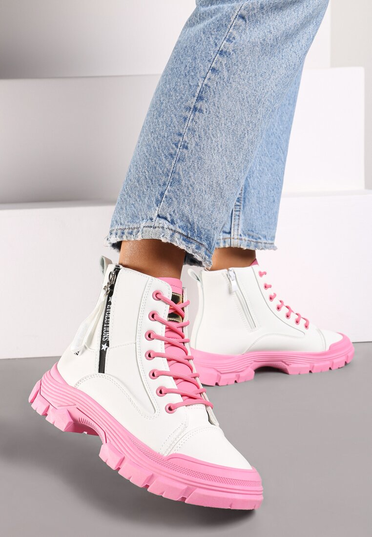 Botine Linicia Fucsia