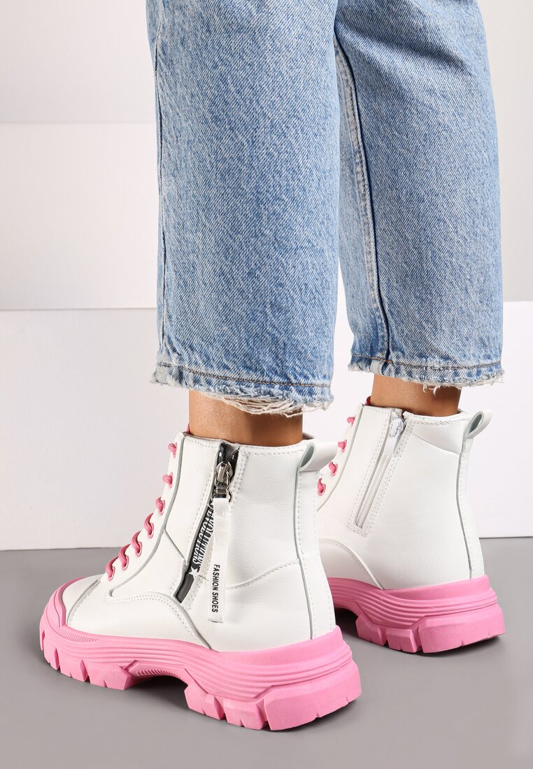Botine Linicia Fucsia