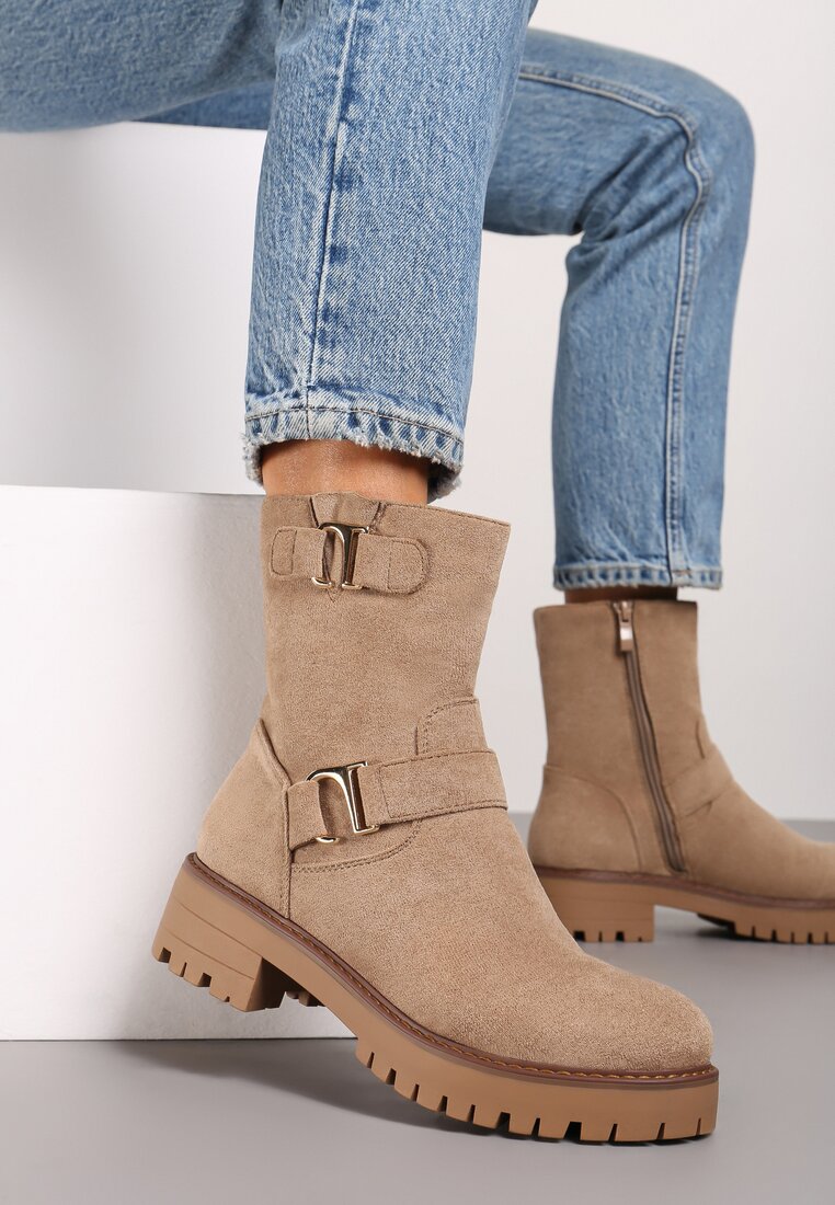 Botine Sinvella Bej