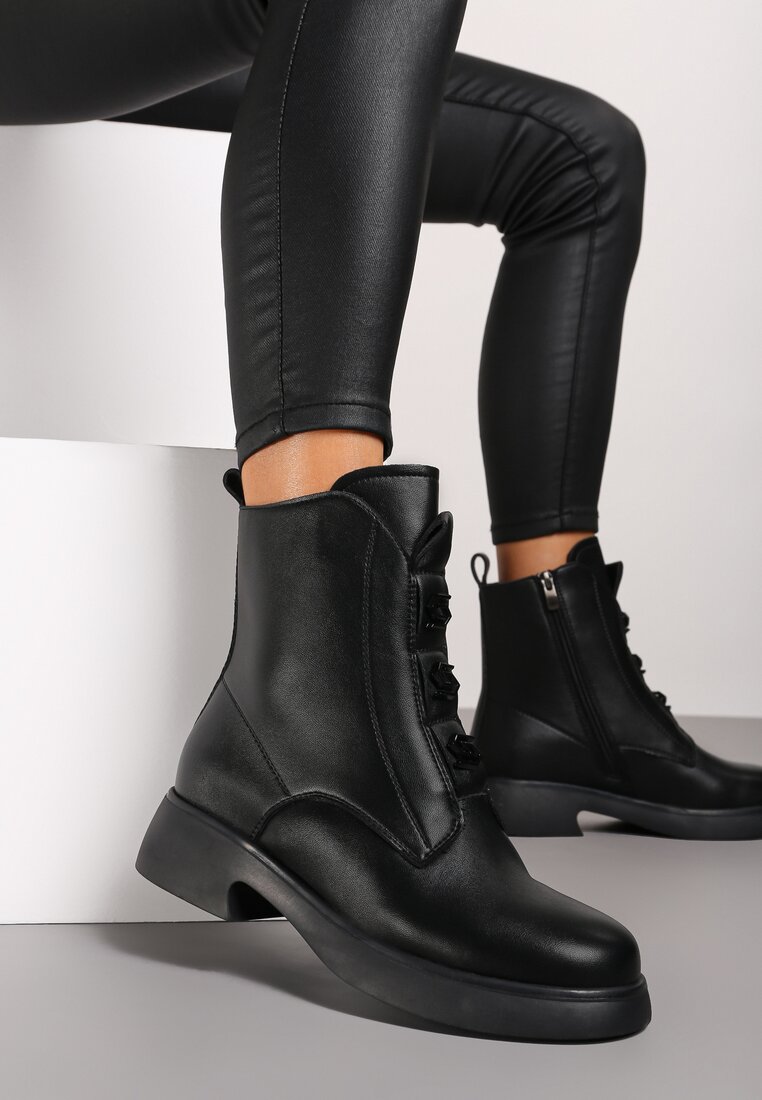 Botine Evalinae Negre