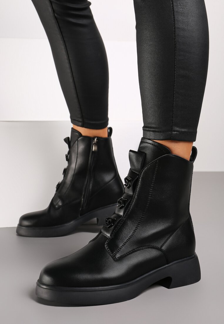 Botine Evalinae Negre