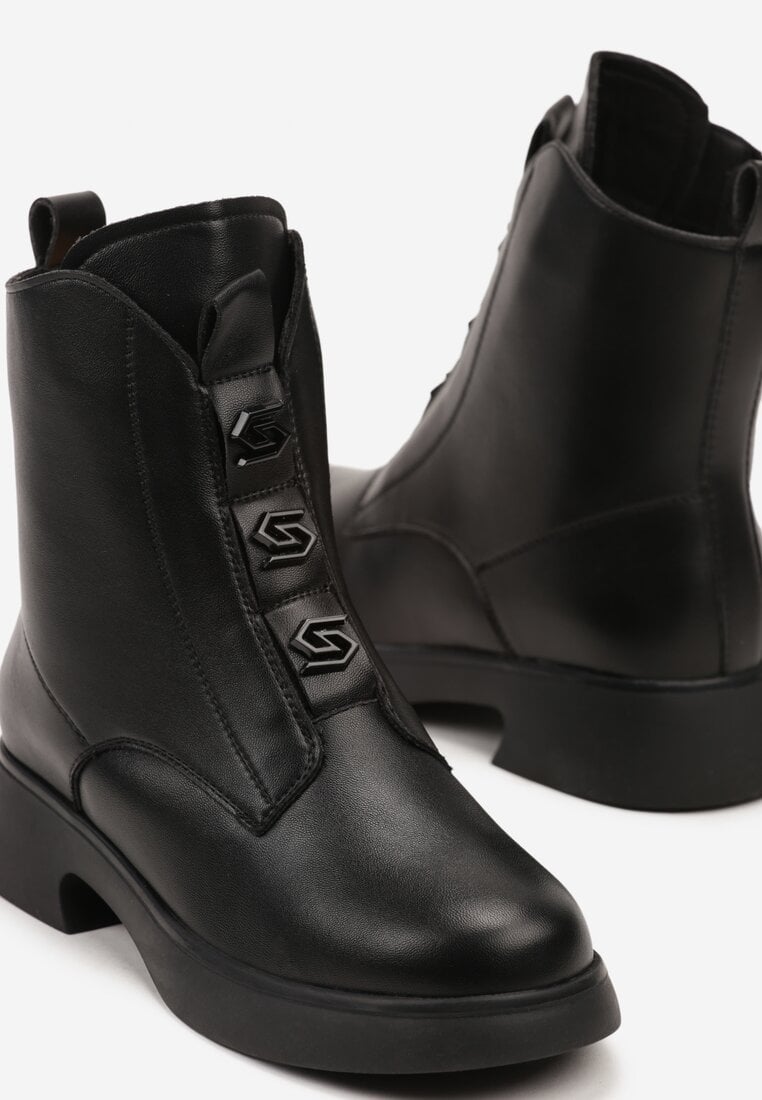 Botine Evalinae Negre