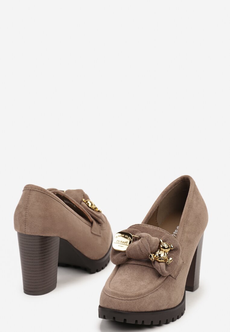 Pantofi casual Belvonna Bej
