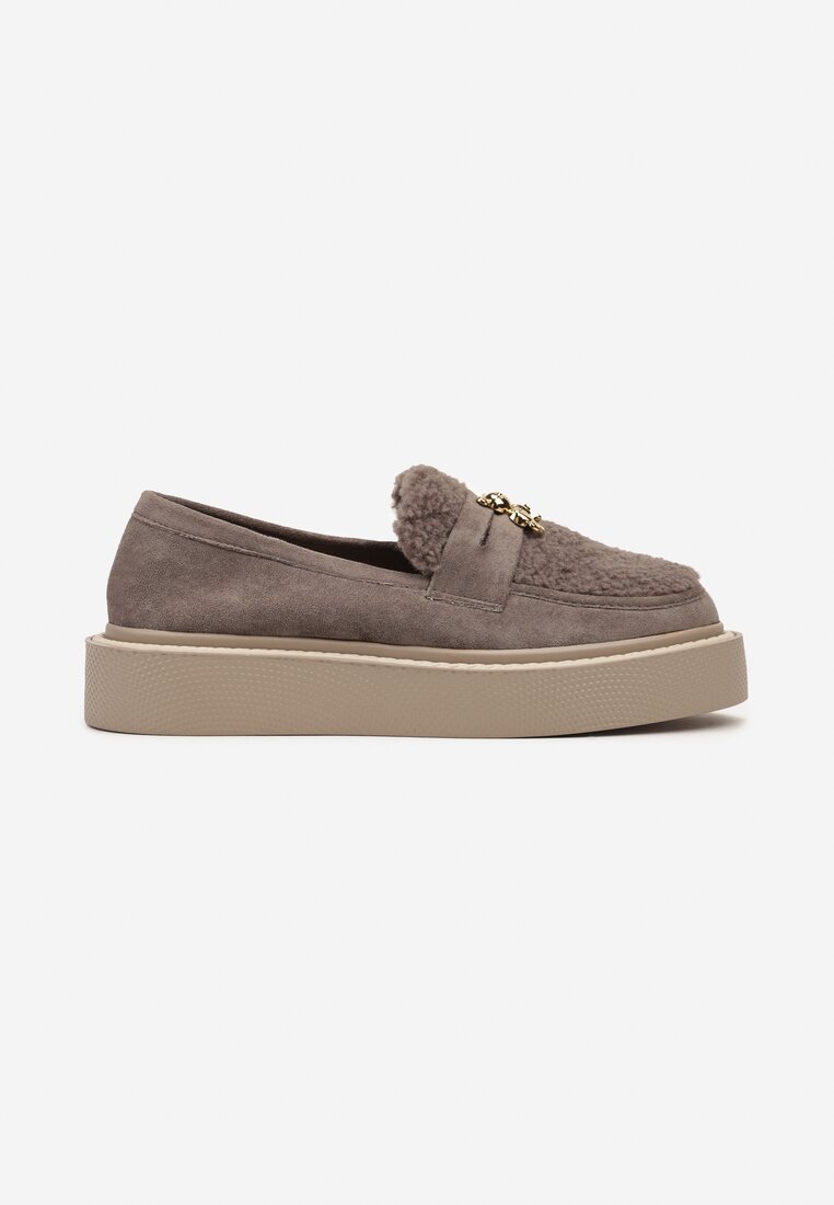 Mocasini Malabra Gri