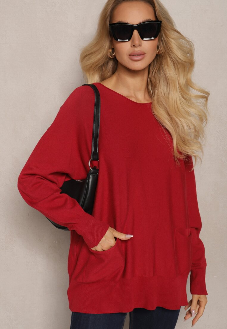 Pulover Evorelle Bordo