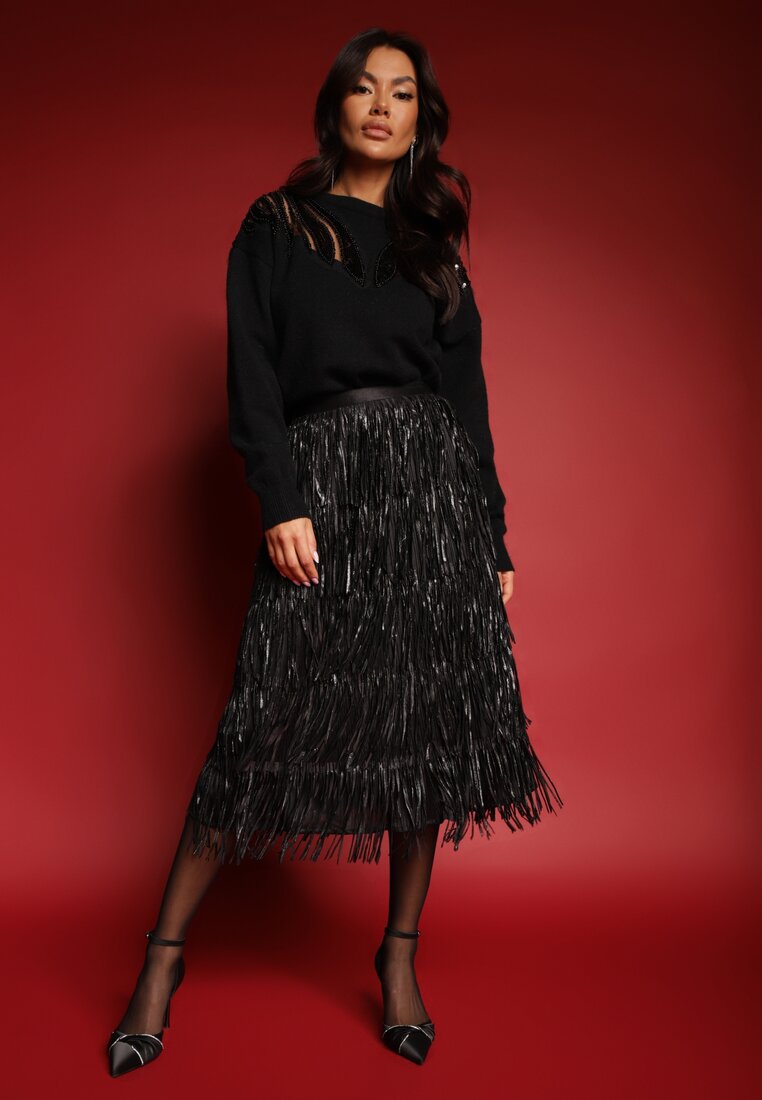 Pulover Evathraea Negru