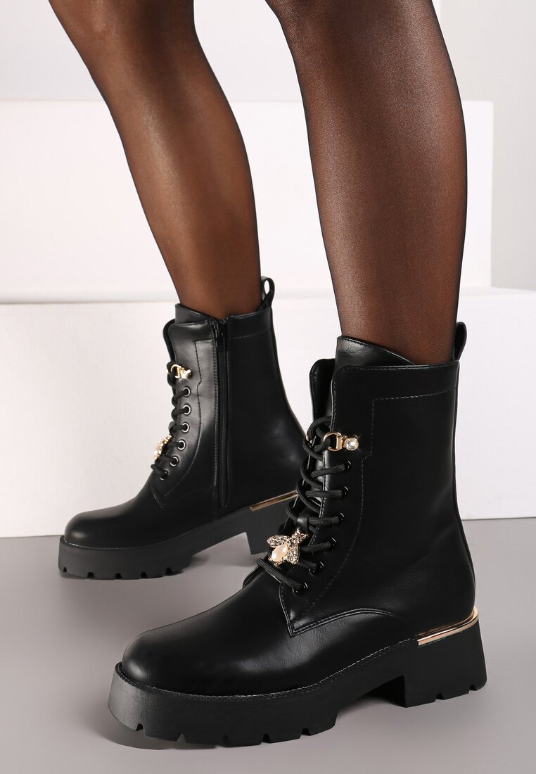 Botine Lobina Negre