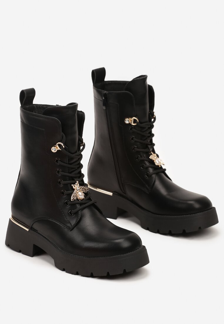 Botine Lobina Negre