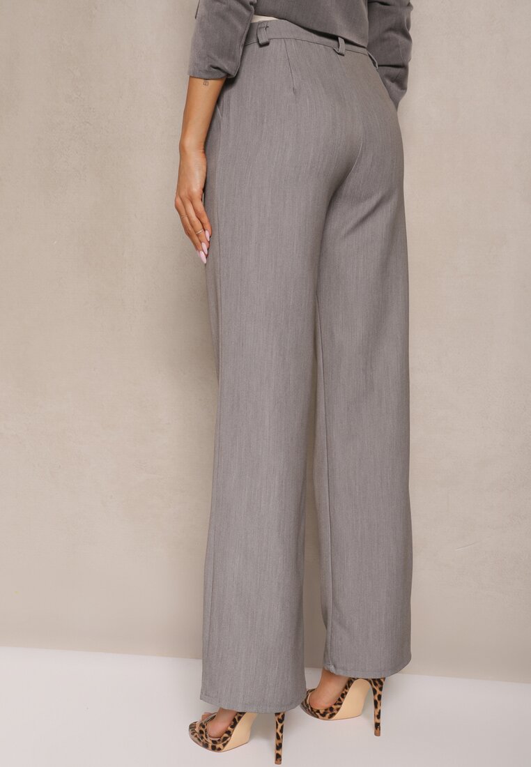 Pantaloni Gri deschis