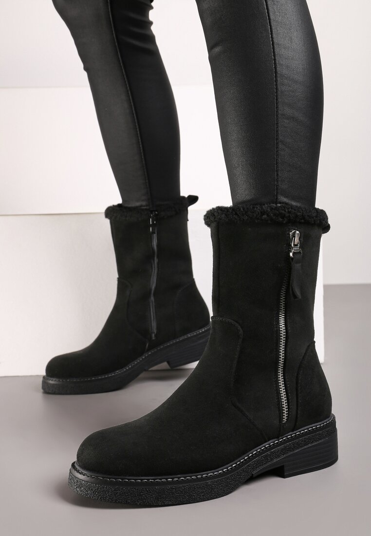 Botine Nevadorae Negre