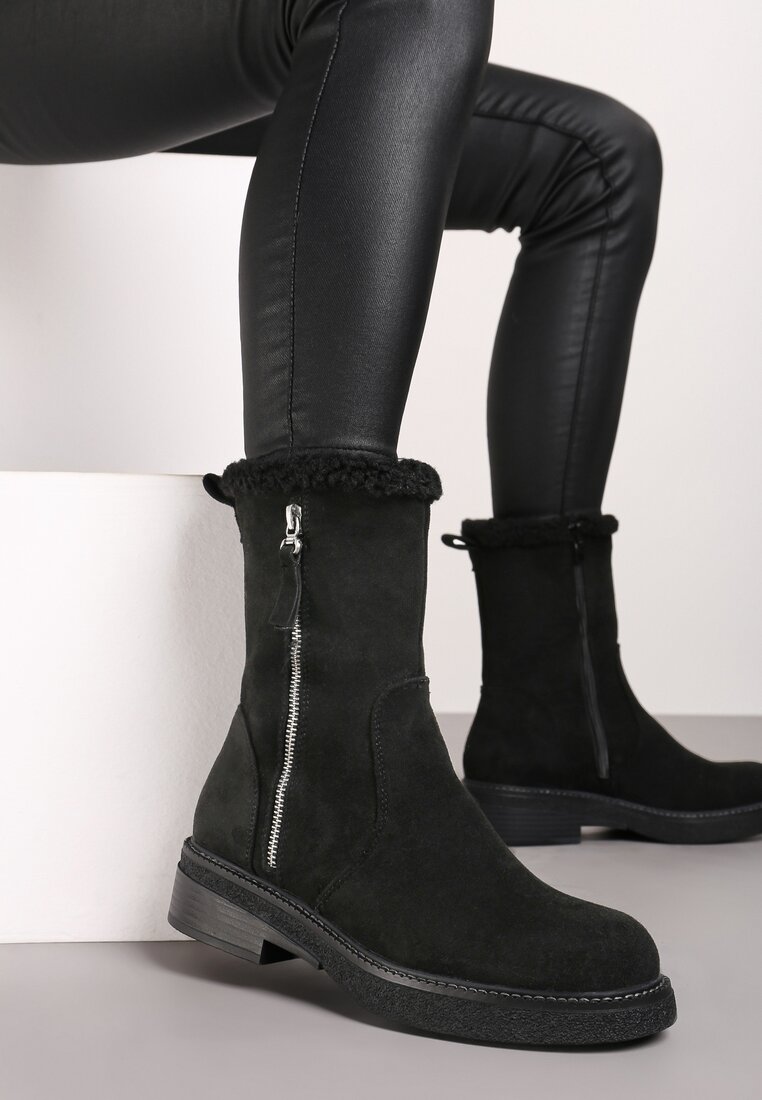 Botine Nevadorae Negre