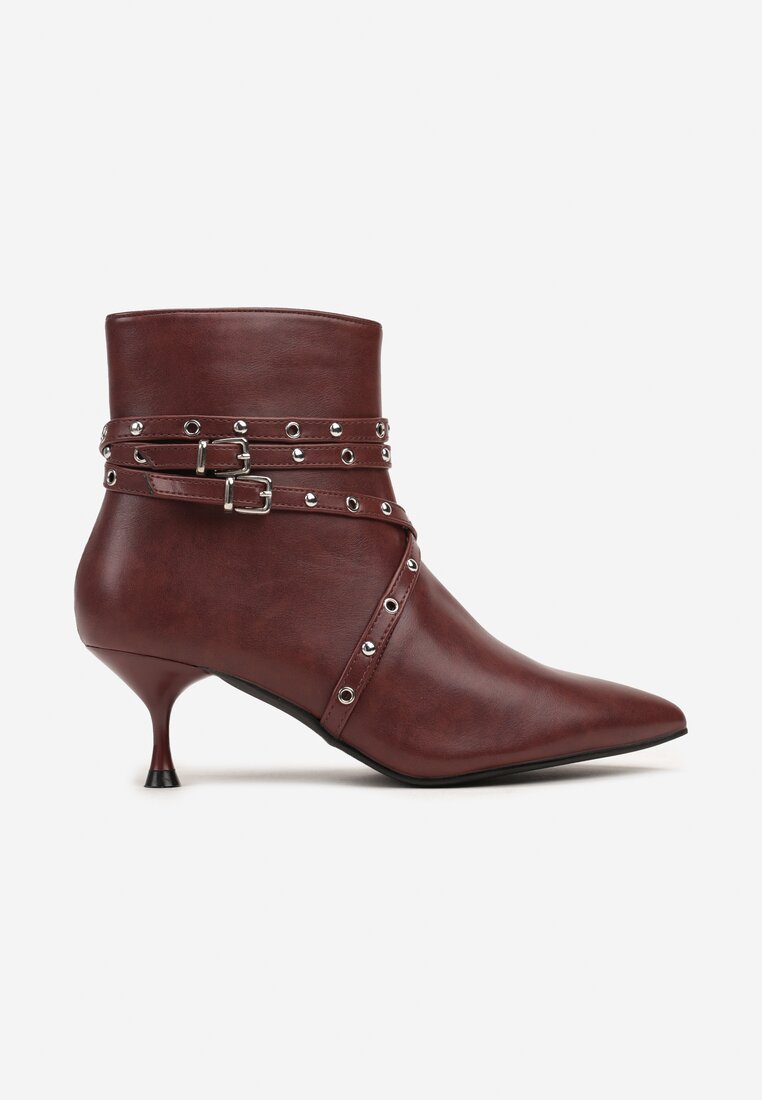 Botine Lobelina Bordo