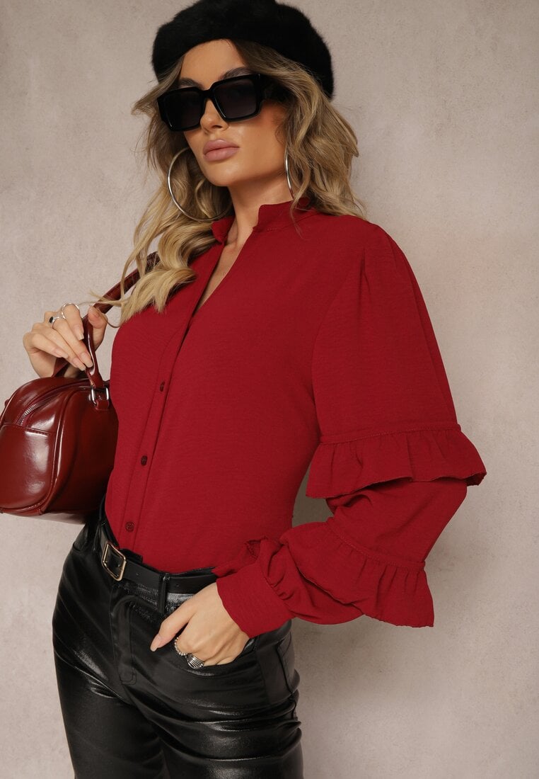 Cămașă Nevantha Bordo