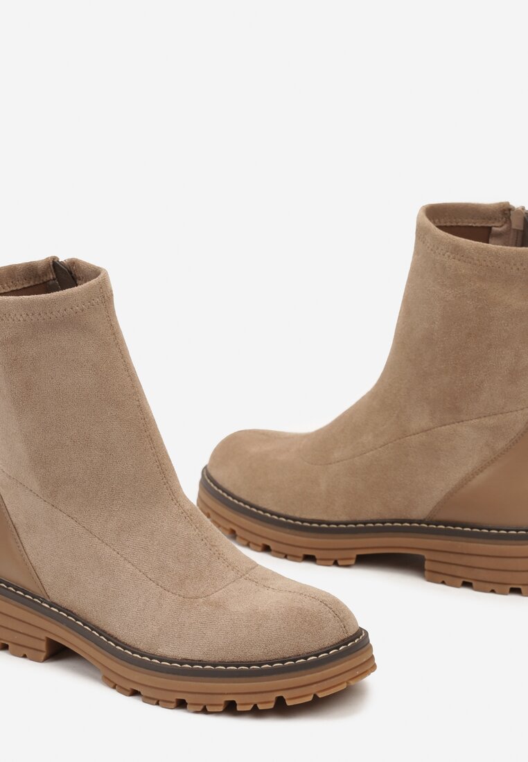 Botine Vioriela Bej