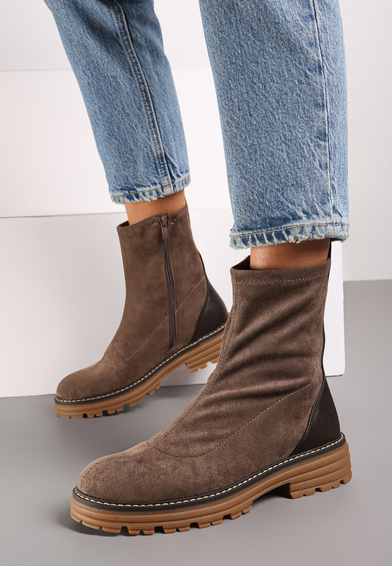 Botine Vioriela Maro