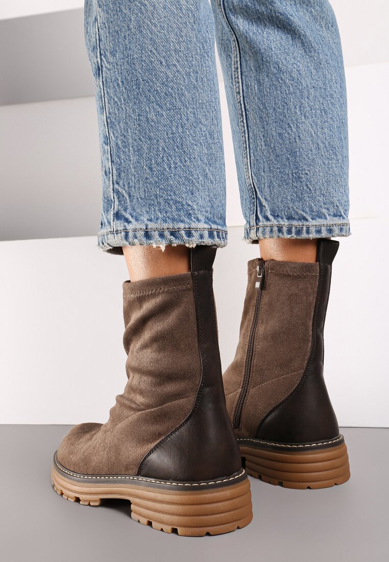 Botine Vioriela Maro
