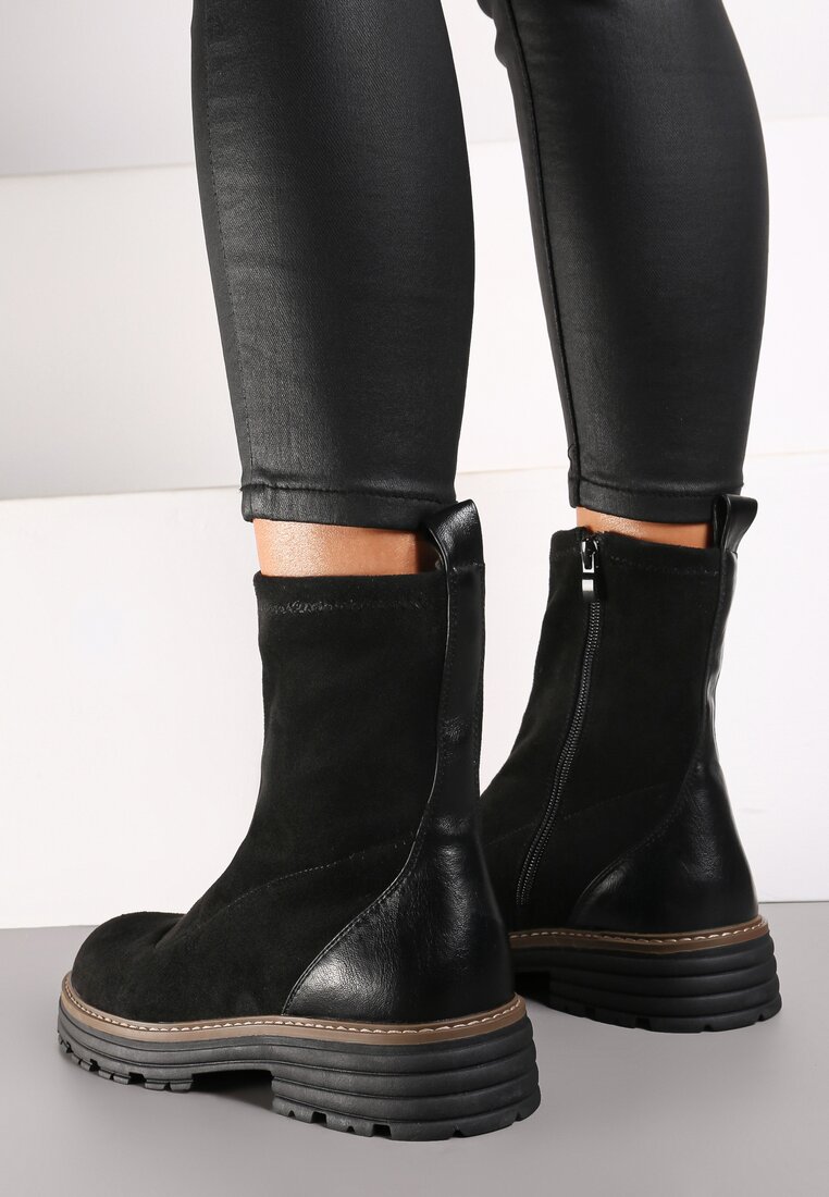Botine Vioriela Negre