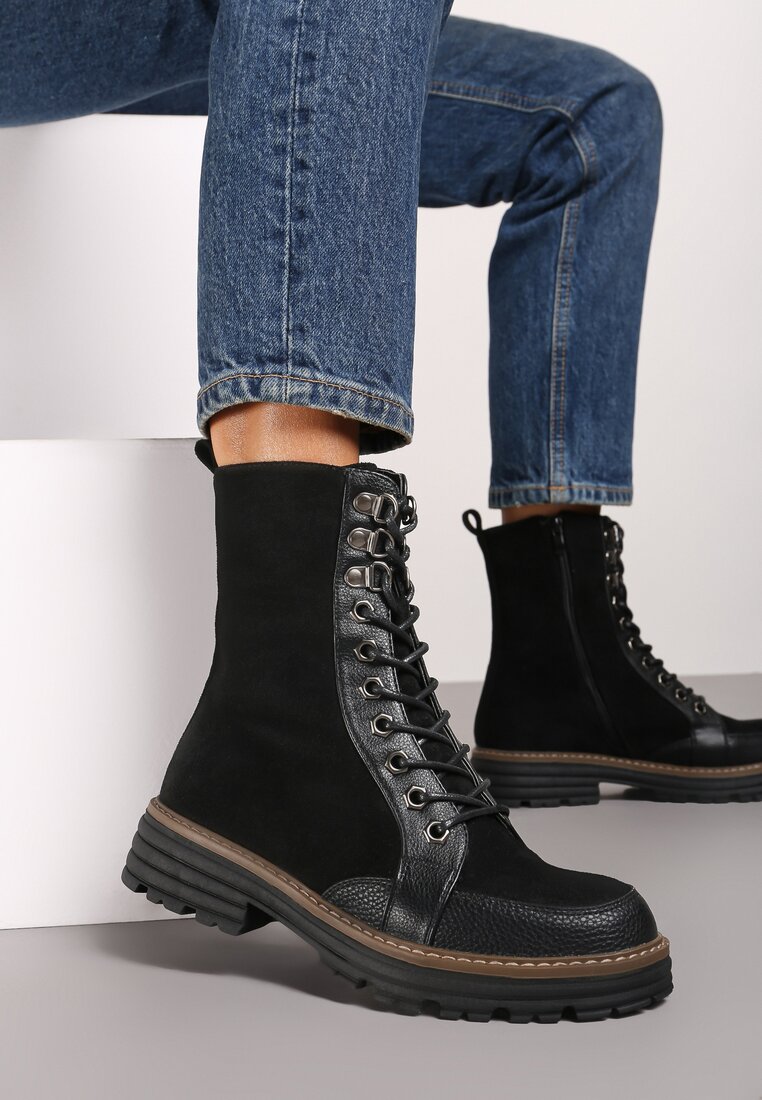 Botine Riedaria Negre