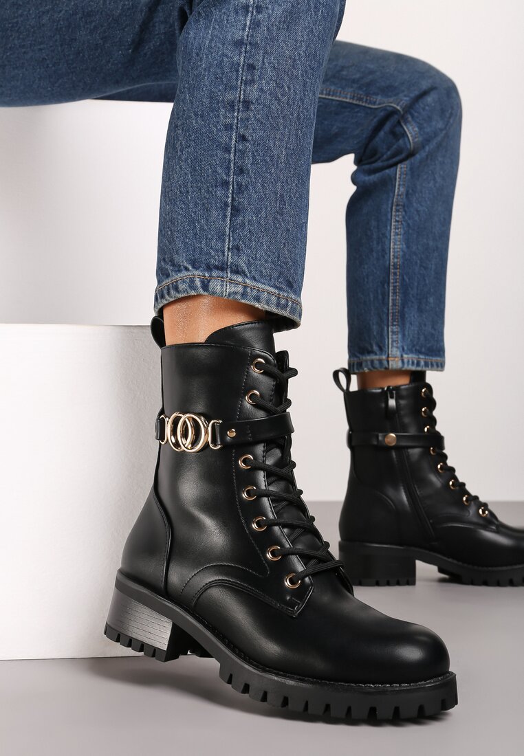 Botine Meziella Negre