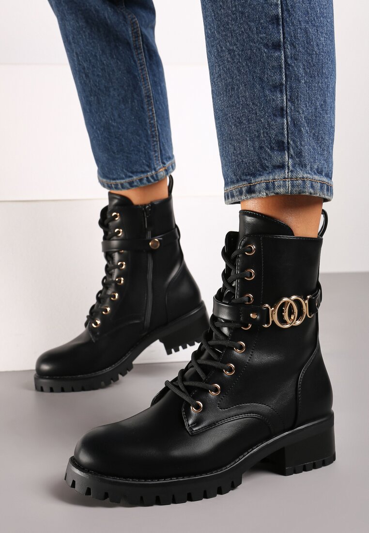 Botine Meziella Negre