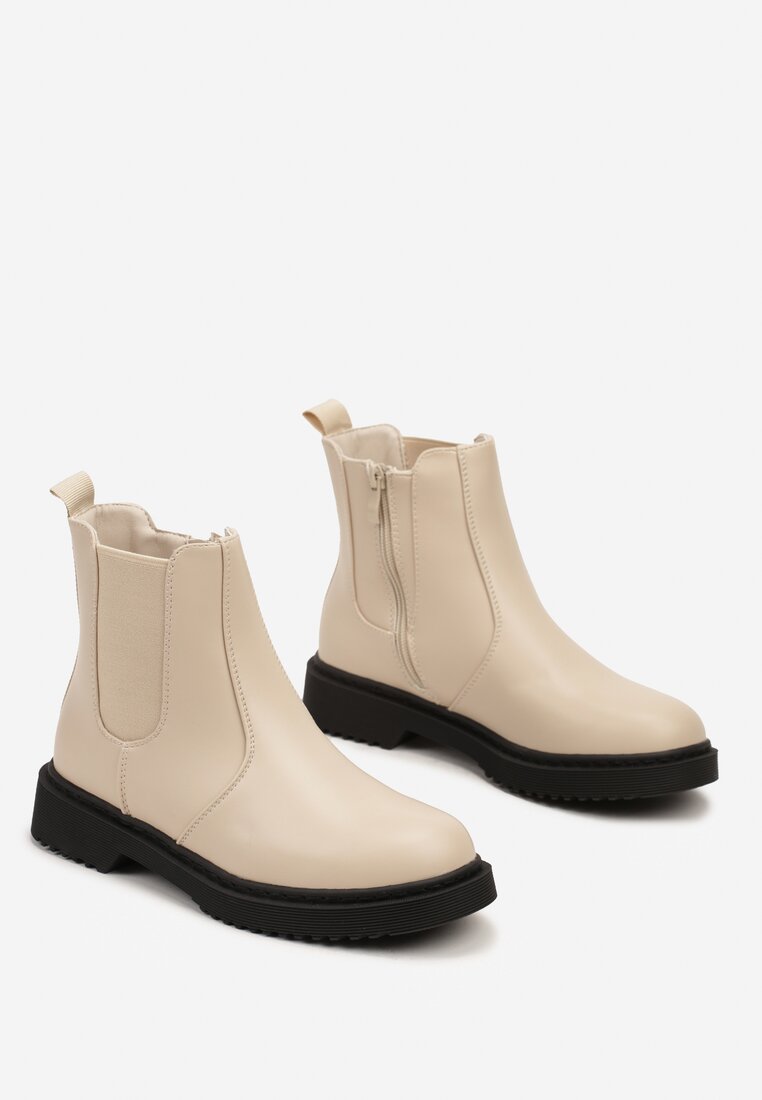 Botine Viaola Bej