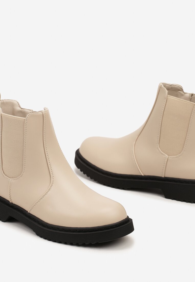 Botine Viaola Bej