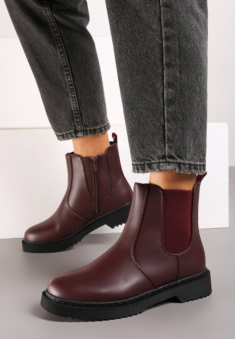 Botine Viaola Bordo