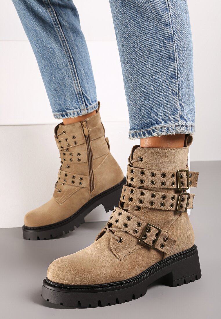 Botine Alleine Bej