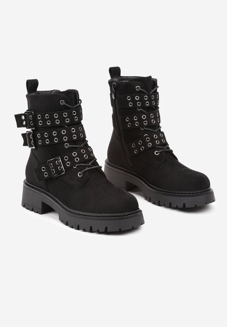 Botine Alleine Negre