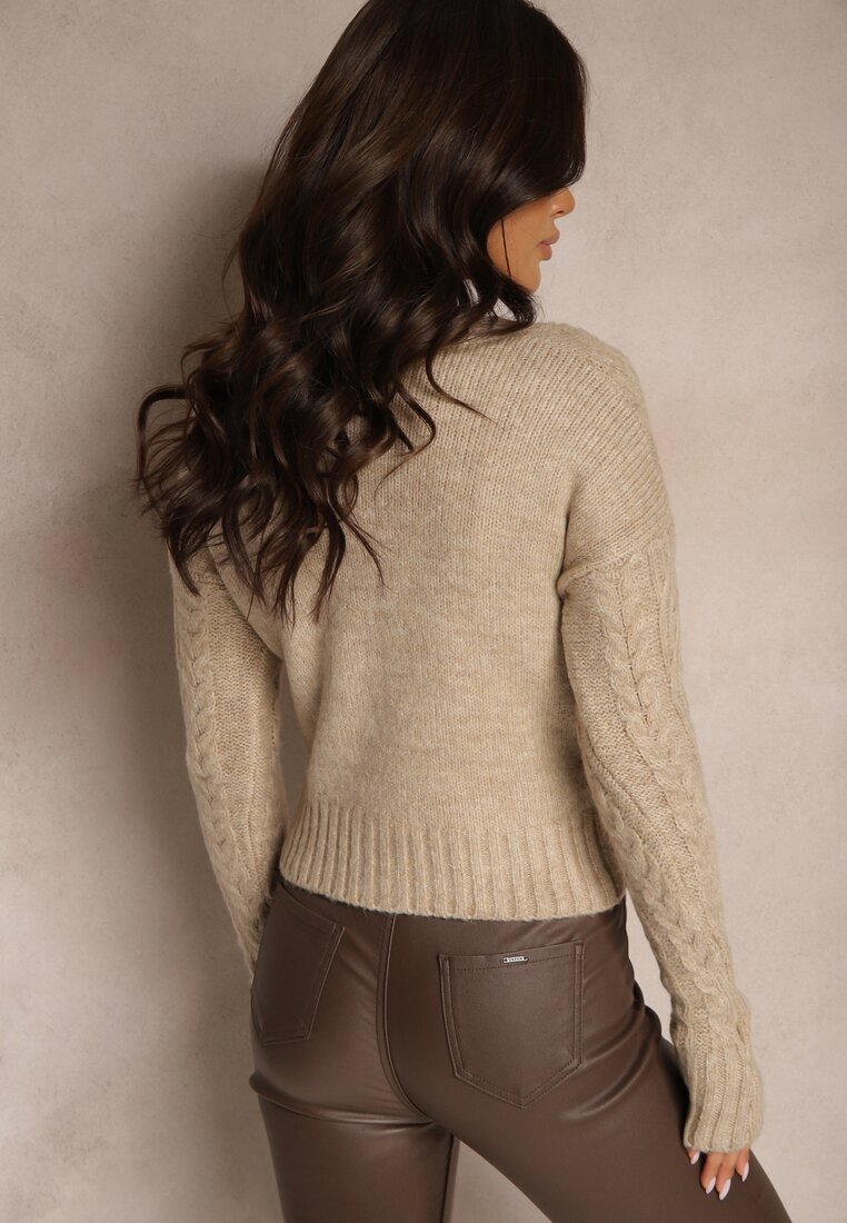 Cardigan Tormella Bej deschis