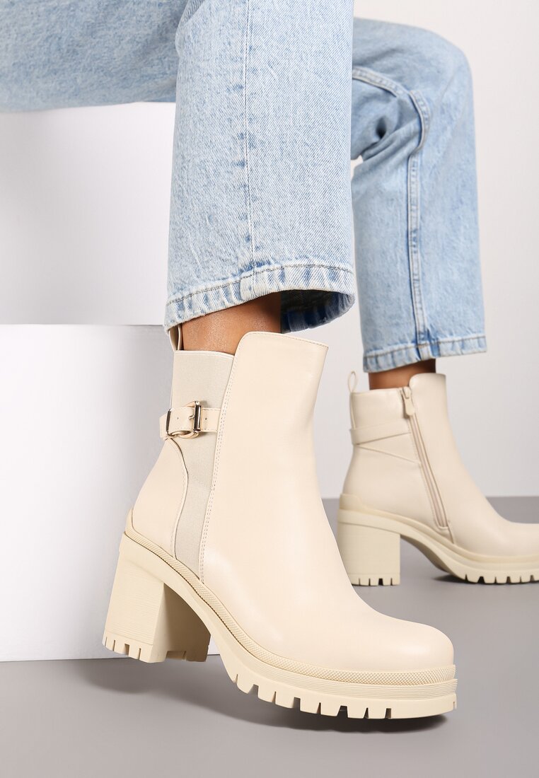 Botine Alletra Bej