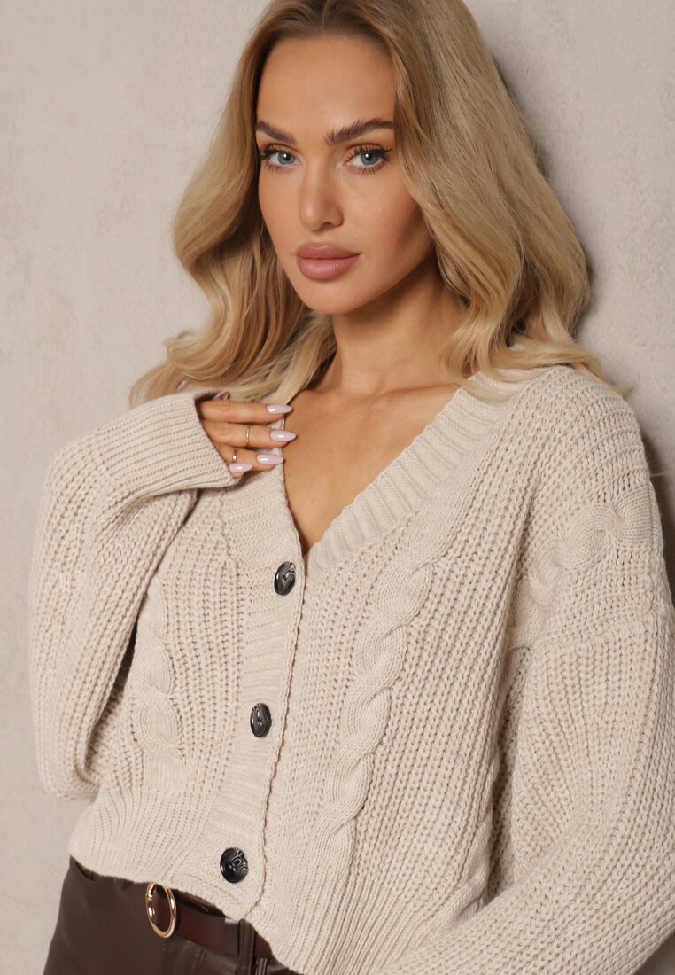 Cardigan Bej deschis