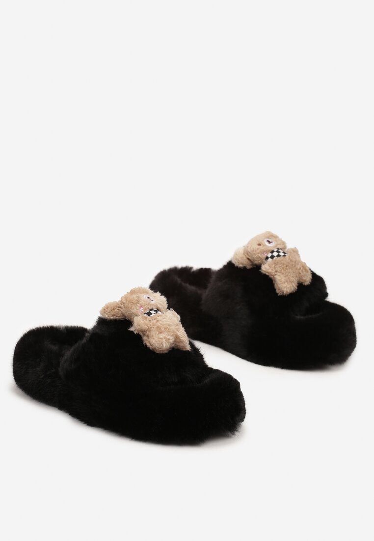 Papuci de casă Larievia Negri