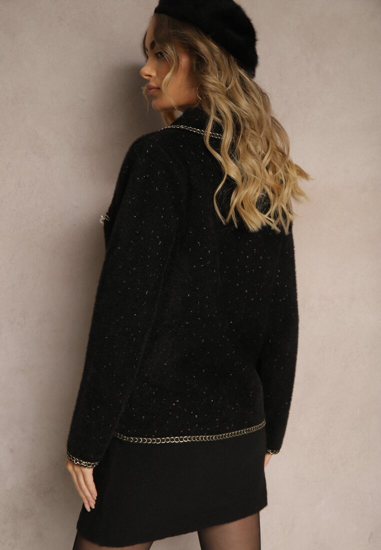 Cardigan Negru
