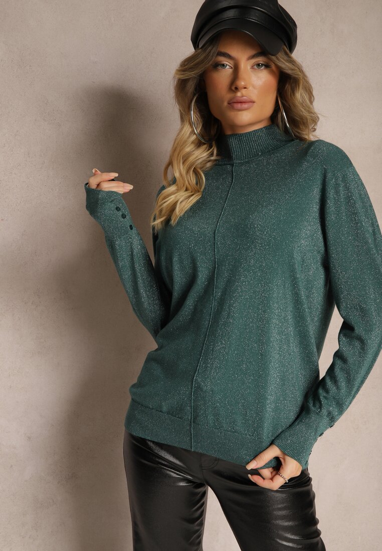 Pulover Onorvia Verde închis