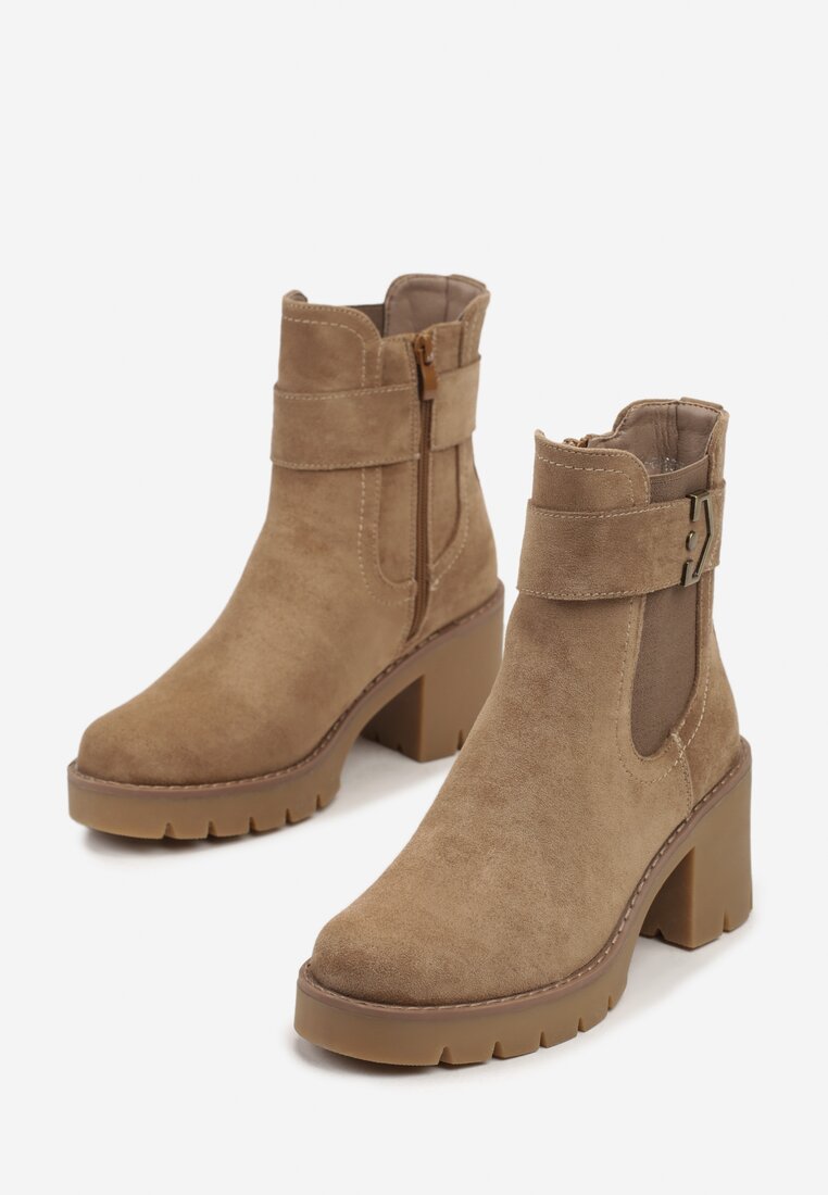 Botine Attemira Bej