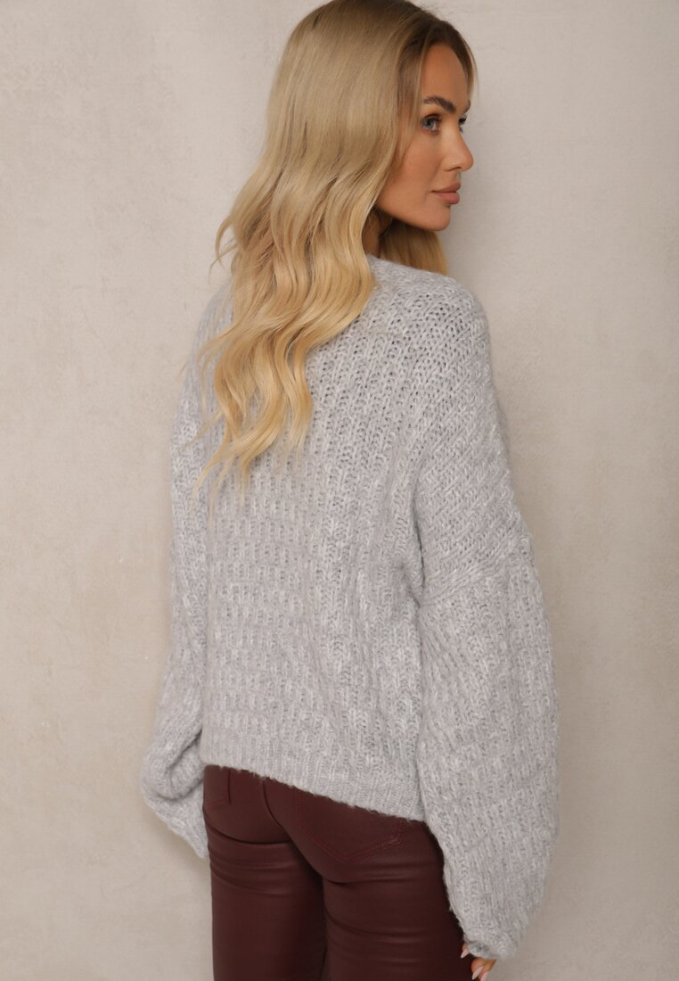 Cardigan Savalore Gri deschis