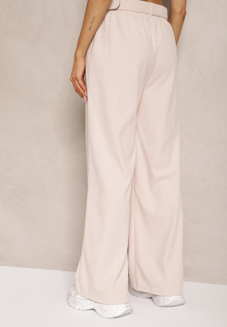Pantaloni Valoma Bej