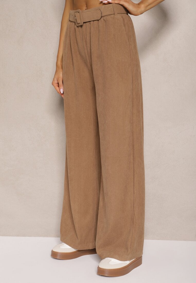 Pantaloni Valoma Bej