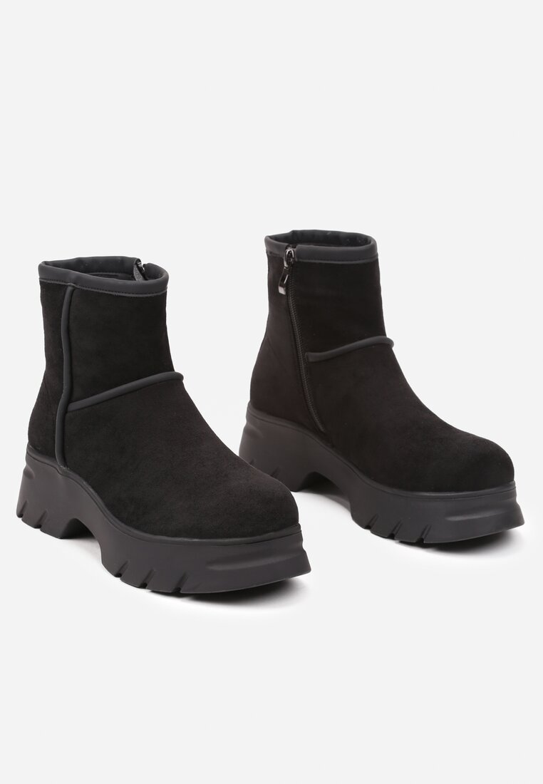 Botine Cinzina Negre