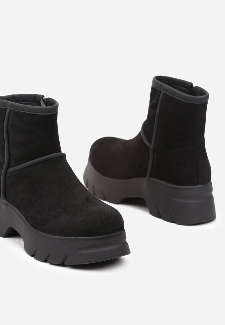 Botine Cinzina Negre