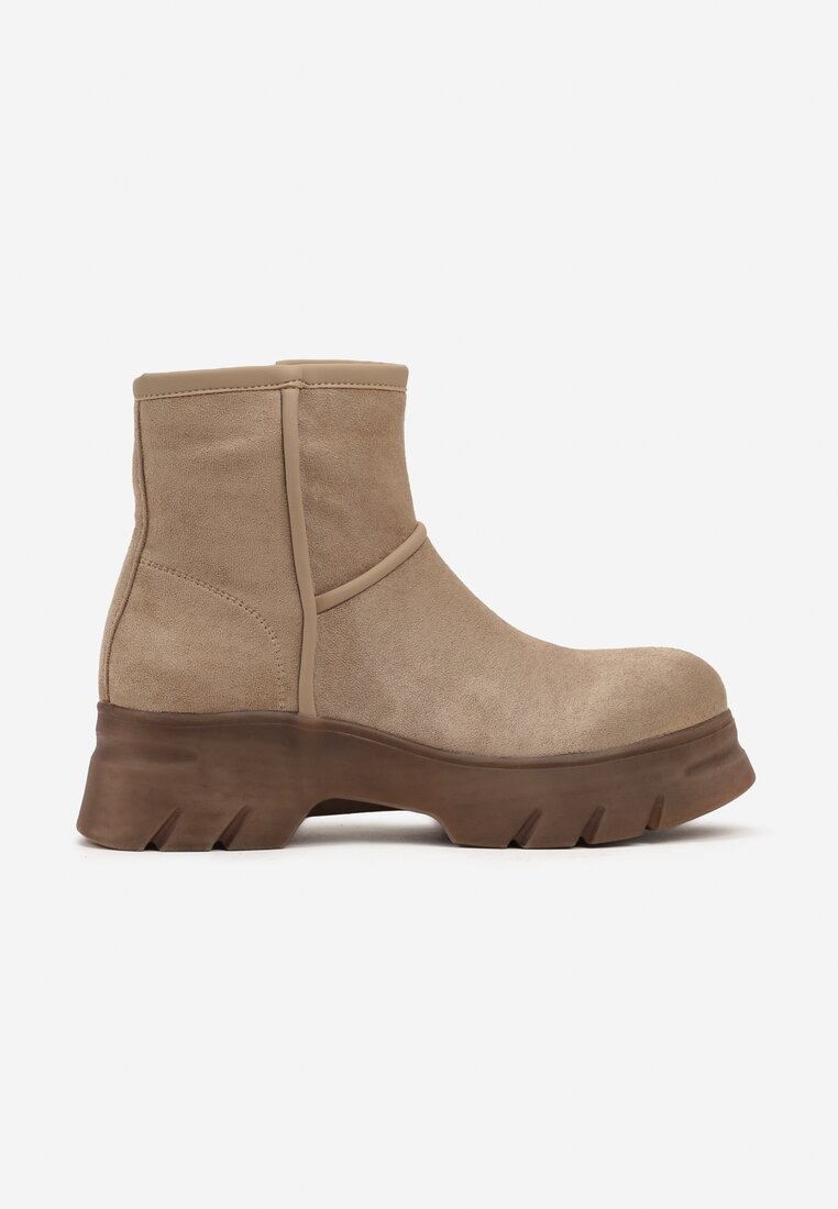 Botine Cinzina Bej