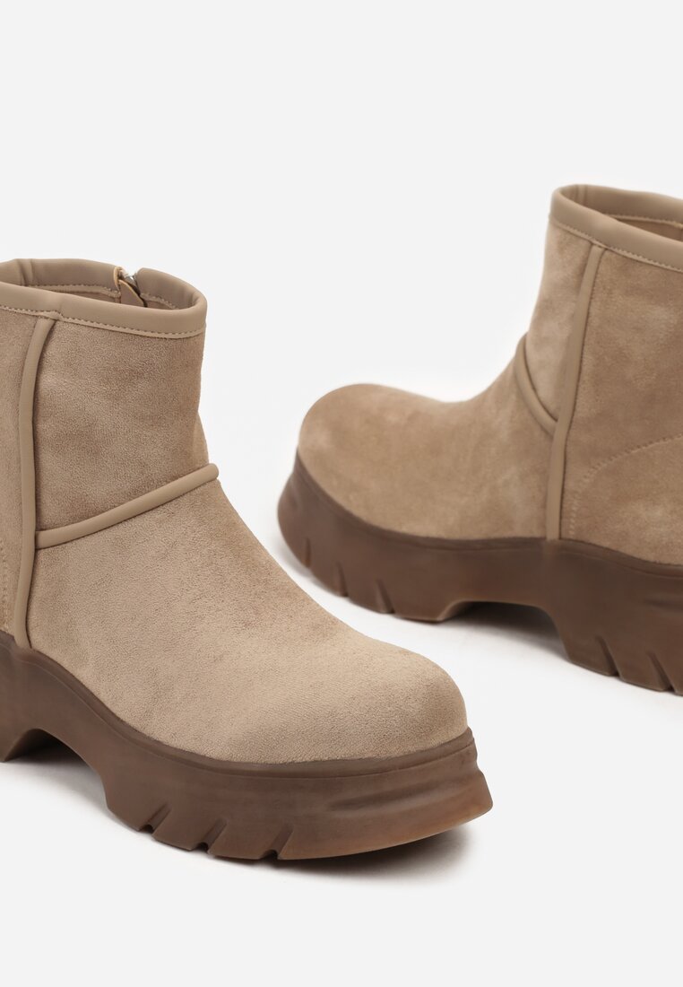Botine Cinzina Bej