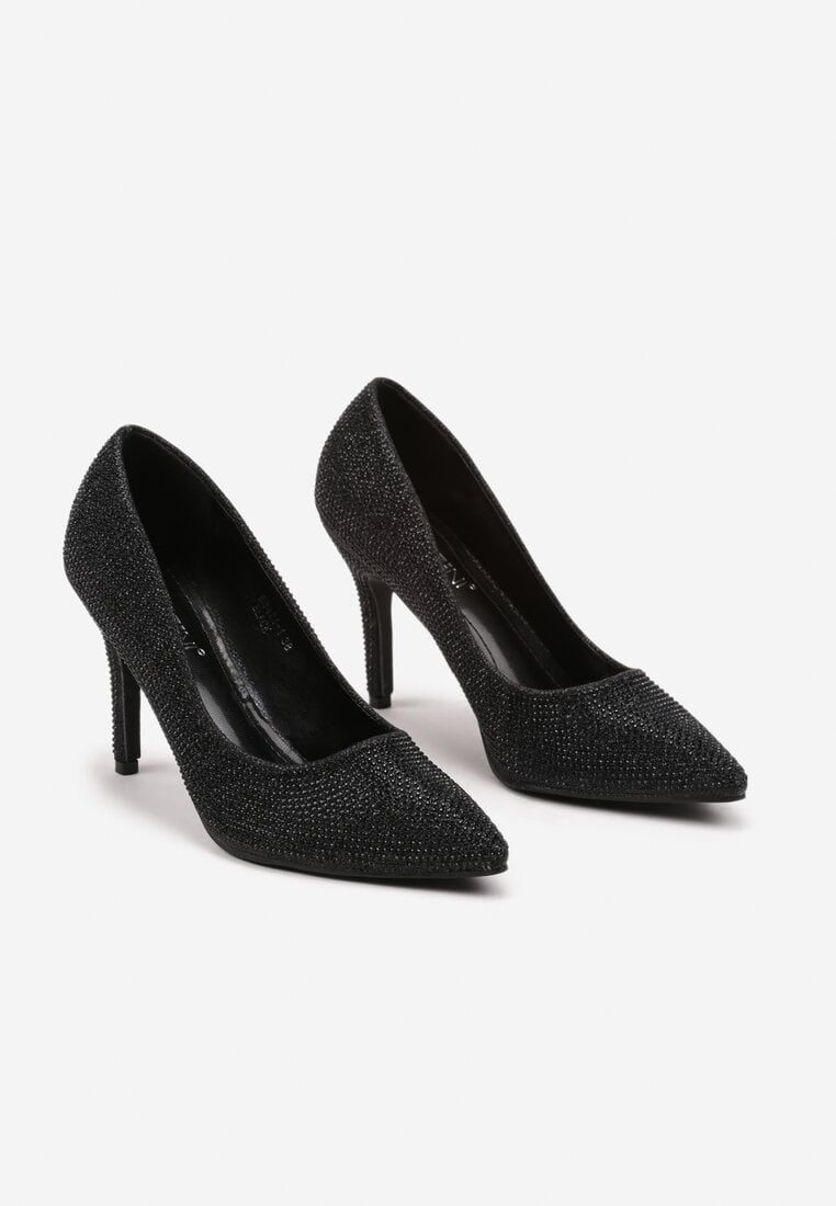Pantofi stiletto Derinia Negri